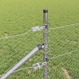  Heksagonalna ograda s stubom 10 x 0,5 m Pocinčani čelik Srebrna | shoptok.hr