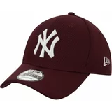 New York Yankees Baseball Kapa 9Forty MLB Diamond Era Burgundy/White UNI