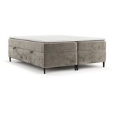 Maison de Rêve Svetlo rjava boxspring postelja s prostorom za shranjevanje 180x200 cm Araya – | Shoptok.si