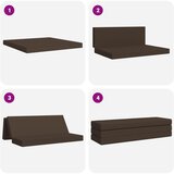 SOFA na razvlačenje 200 x 67 x 45 cm Sivosmeđa | shoptok.hr
