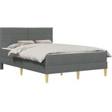  Okvir za krevet Tamno siva 160 x 200 cm Poliester | shoptok.hr