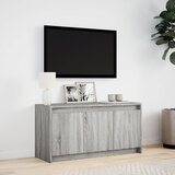TV ormarić s LED svjetlima boja hrasta 100x34x50 cm drveni | shoptok.hr