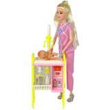  Lutka za igru doktorrica + dodaci za dugu kosu | shoptok.hr