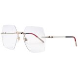 Gucci Ženske Dioptrijske naočale GG 0683O-Gold | shoptok.hr