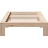  Okvir kreveta bez madraca 75 x 190 cm od masivne borovine | shoptok.hr
