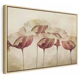  Slika - Flowers in Beige (1 Part) Wide 120x80 | shoptok.hr