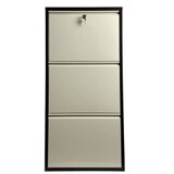 Hanah home Ormar za cipele Primo 3 Brown Cream | ePonuda.com