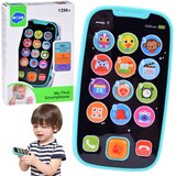 Hola interaktivni dječji pametni telefon s glazbom i svjetlima, na engleskom, plavi Cijene