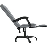  Uredski naslonjač od tkanine svjetlosivi | shoptok.hr