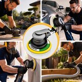 Humberg HM-262 pneumatska ekscentrična brusilica 125/150 mm – 12.000 o/min, 6,3 bar, odsis prašine | Shoptok.si