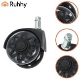 Ruhhy kotačići za uredsku stolicu 2,5" 11 x 22 mm, crni, 5 kom | shoptok.hr