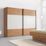 Mömax Omara Z Drsnimi Vrati Cismon, Bela, Barva Hrasta, 270 Cm | Shoptok.si