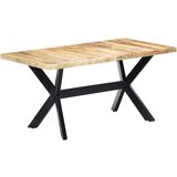 vidaXL Jedilna miza 160x80x75 cm trden robusten mangov les | Shoptok.si