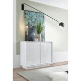 MID.YOU ŠIROKA KOMODA, bela, visoki sijaj | Shoptok.si