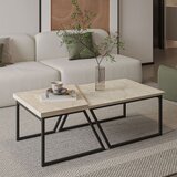 Hanah home Verona P0024623 - Travertine Travetine Coffee Table Set | ePonuda.com