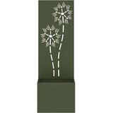  Privatnost u vrtu Cvjetni Maslinovo zelena 50 x 140 cm | shoptok.hr
