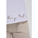 Marisse White Cotton Blouse | shoptok.hr