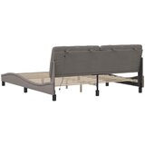  Okvir kreveta s LED-om bez madraca Taupe 180x200 cm tkanina | shoptok.hr