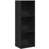 Maison Chic Knjižna omara - Knjižni regal črna 40x30x114 cm inženirski les, (21725042) Cene
