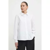 Armani Exchange Bombažna srajca ženska, bela barva, 3DYC27 YN4RZ