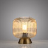 SCHÖNER WOHNEN 13573-27 - Stona lampa NAMI 1xE27/25W/230V zlatna/bež | Eponuda.com
