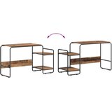  Stol s pohranom Staro drvo 131.5 x 50 x 75.5 cm - Staro drvo | shoptok.hr
