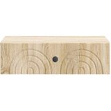 Stolna montirana na zid Hrast sonoma 59 x 34 5 x 17 cm | shoptok.hr