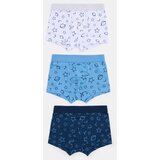 Sinsay Pamučne bokserice s motivom svemira 3 pack | shoptok.hr