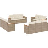  12-dijelni set vrtnih sofa od poliratana s jastucima bež | shoptok.hr