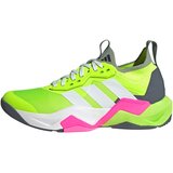 Adidas Športni čevelj 'Rapidmove ADV 2' temno siva / neonsko zelena / roza / bela | Shoptok.si