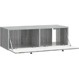 TV ormar za zid 98 x 41 x 30 cm Siva Sonoma Konstruirano drvo | shoptok.hr