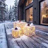 Brilagi SET 3x LED spoljašnje božićne dekoracije LED/230V IP44 pokloni | Eponuda.com