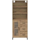  Highboard Umjetnički hrast 69,5 x 34 x 180 cm Konstruirano drvo | shoptok.hr
