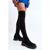 Boto Women's flat heel over-the-knee boots La.Fi | Shoptok.si