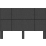  Posteljno vzglavje temno sivo blago 160x200 cm, (20644181) | Shoptok.si