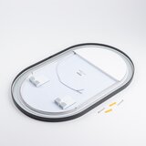  Brilagi-LED ogledalo za kupatilo CANZO LED/25W/230V 50x80 cm crno IP44 CRI 90 prigušiva + CCT | Eponuda.com