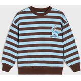 Sinsay Prugasta crewneck majica s motivom dinosaura | shoptok.hr