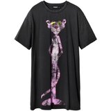 Desigual Haljina žuta / svijetloroza / crna / bijela | shoptok.hr