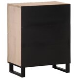  Komoda 60 x 34 x 75 cm od masivnog drva manga | shoptok.hr