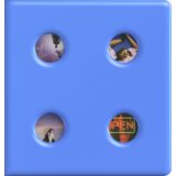 Polaroid Go Large Puffy Album- Blue | Eponuda.ba
