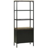 Highboard s ladicama Smeđa 70 x 35 x 180 cm Čvrsto drvo manga Slike