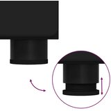  Set namještaja za kupaonicu TULUM Crna Konstruirano drvo | shoptok.hr