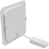 Ferotehna led rasvjeta ugradni panel 9 w 900 lm, dip 3000/4000/6500 k IP20 č bijeli | shoptok.hr