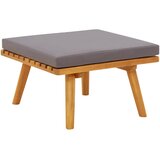  Vrtni tabure s jastukom 60 x 60 x 29 cm masivno bagremovo drvo | shoptok.hr