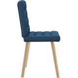  Jedilni stoli 6 kosov modro blago, (21822199) | Shoptok.si