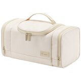INF Prenosna vodoodporna toaletna torbica Beige, (21535689) Cene