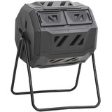  Vrtna posuda za kompost crna 73 x 64 x 95 cm 160 L Cijene