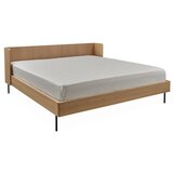 Bonami Selection Bračni krevet u dekoru hrasta 180x200 cm u prirodnoj boji Wrap – | shoptok.hr