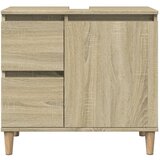  3-dijelni set kupaonskog namještaja boja hrasta sonome drveni | shoptok.hr