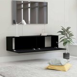  TV ormarić crni 120 x 30 x 30 cm od konstruiranog drva | shoptok.hr